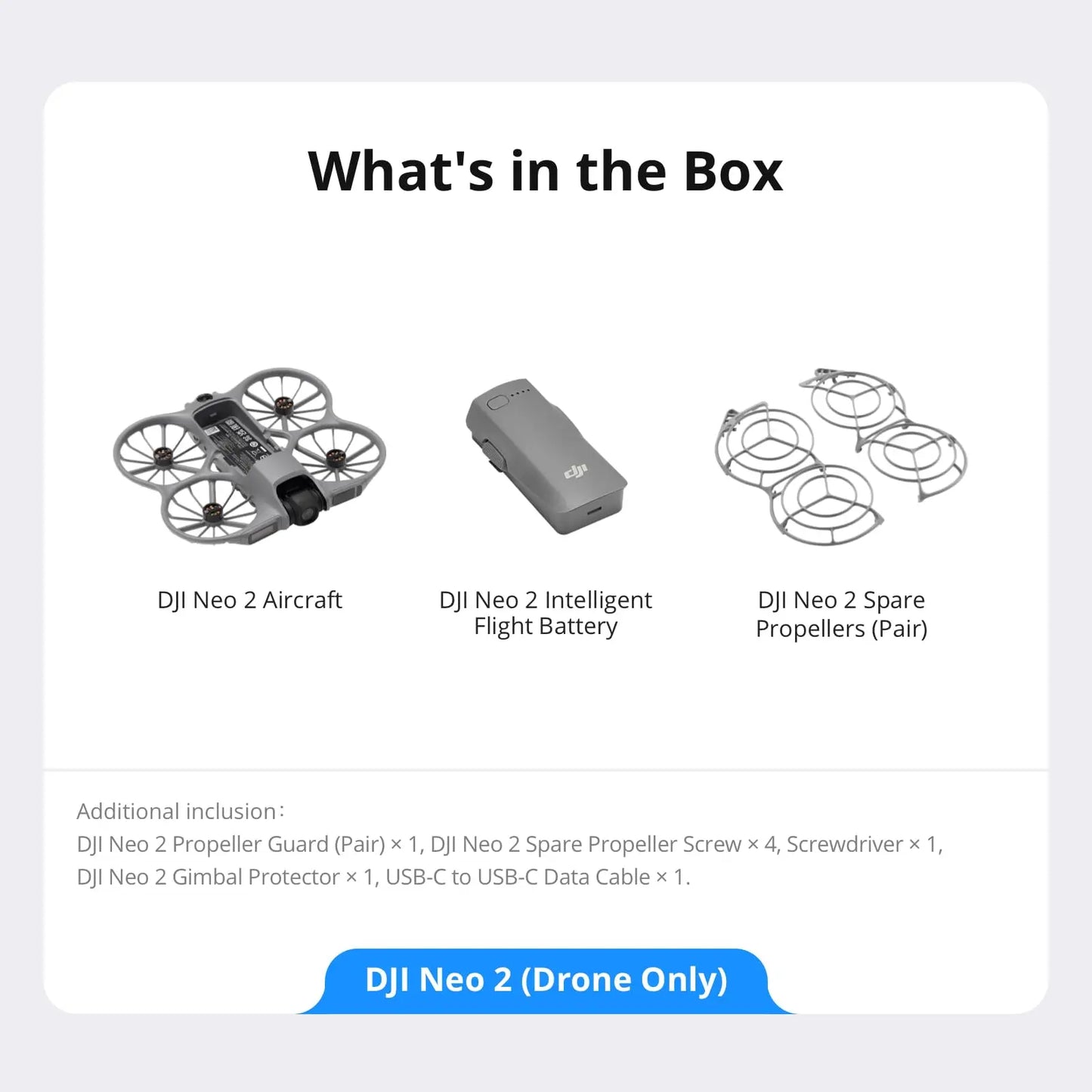 DJI NEO 2 Drones 4K With Camera Palm Takeoff & Landing Gesture Control Smooth Reliable Tracking Lightweight Foldable Mini Neo 2 DJI Drone All-Around Safety & Flexible Flight