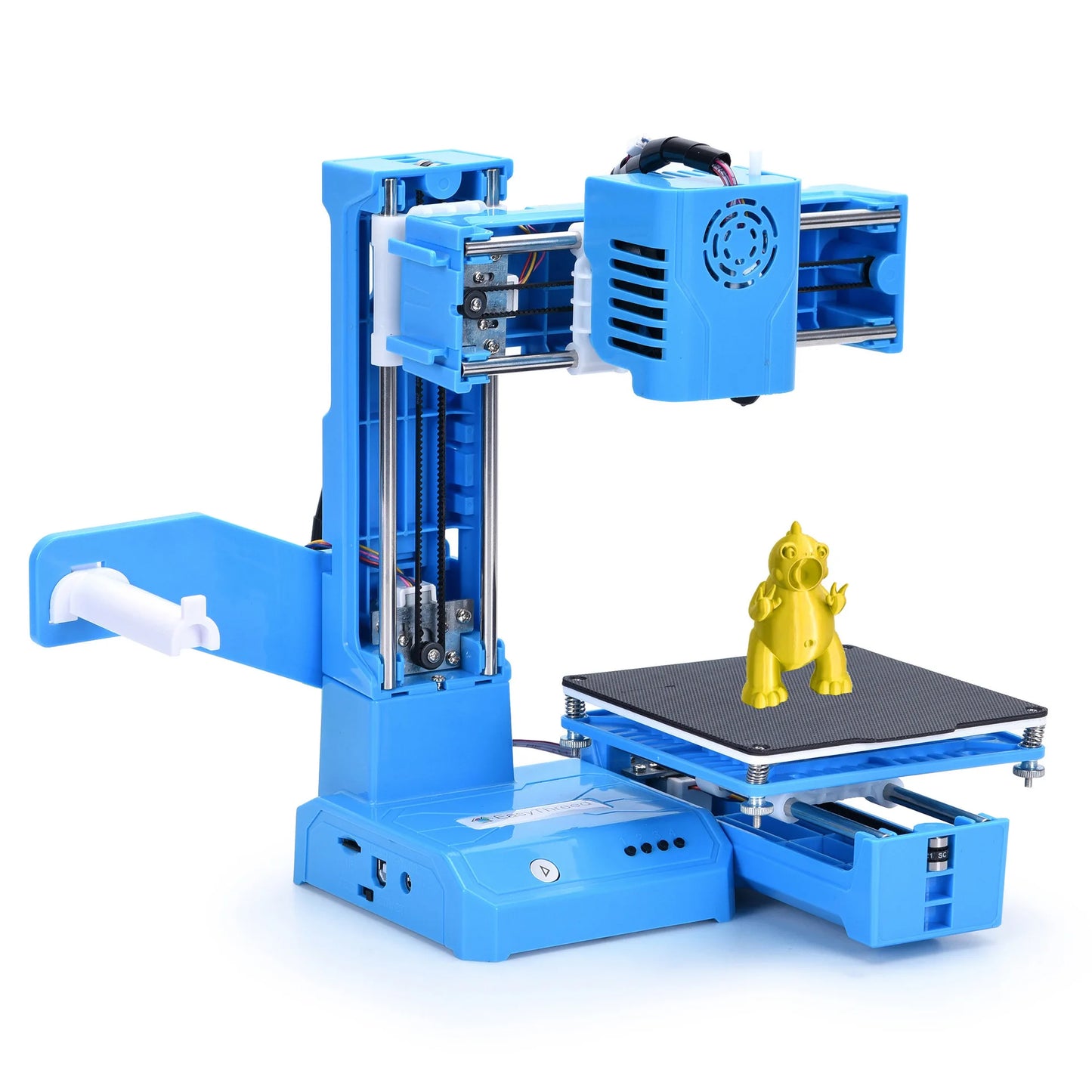 EasyThreed K9 Mini Desktop 3D Printer, Low Noise Single Cantilever Structure, PLA Filament Supported, Four Point Bed Leveling, Safety Design 3D Printer for Kids Family and DIY Enthusiasts