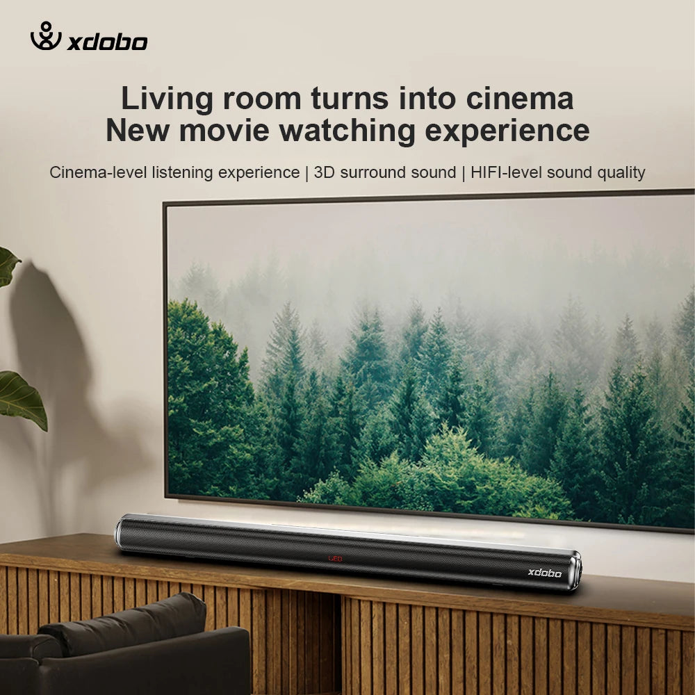 XDOBO Home 1978 II 80W High Power TV Bluetooth Speaker Home Theater Echo Wall Living Room Sound Overlord Audience Sound System