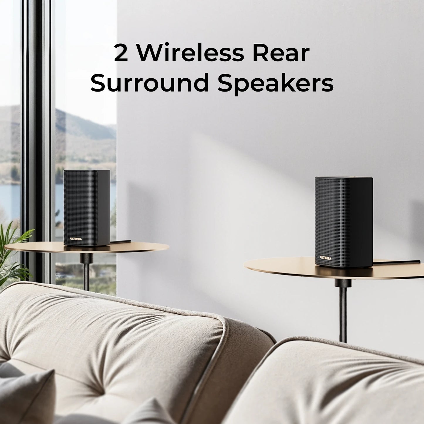 Skywave Series 5.1.2ch Sound Bar for Smart TV Dolby Atmos, Home Cinema System Soundbar Wireless Subwoofer, APP Control