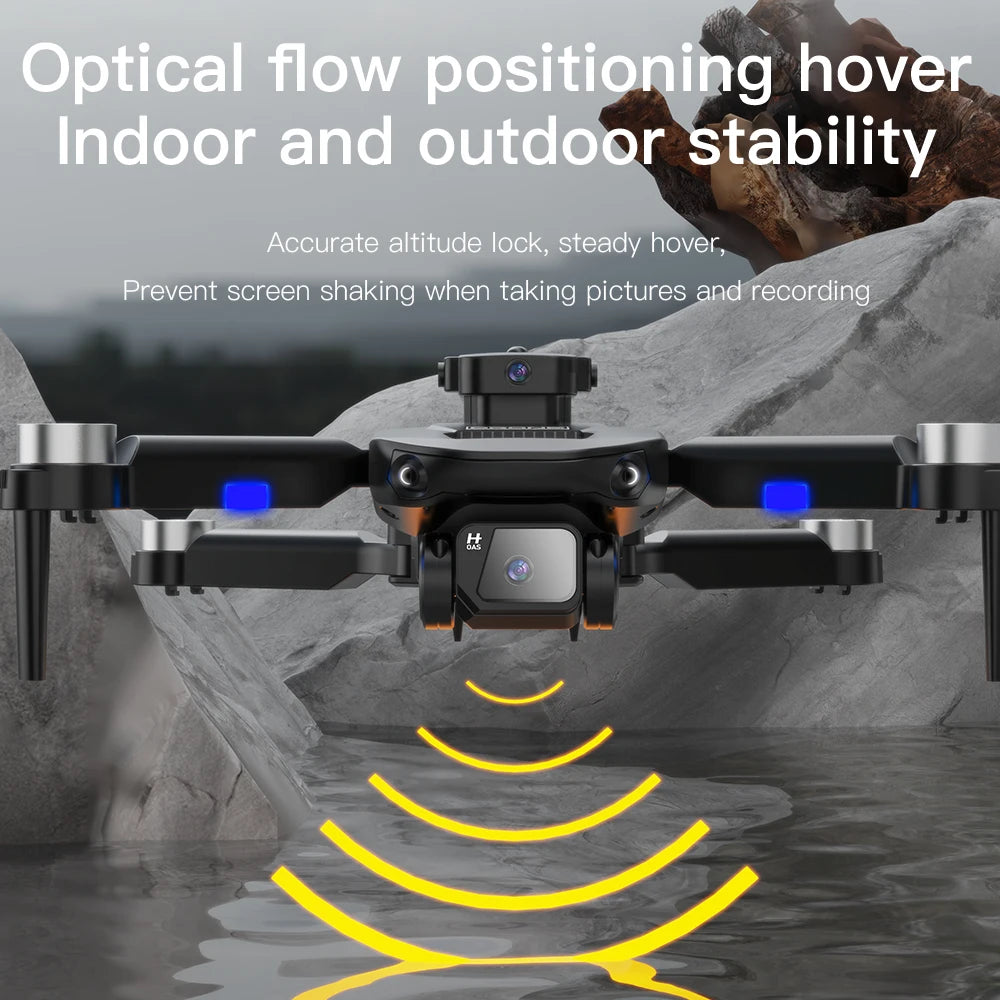 Aerial Drone 6K 4K HD Dual Camera 90° Electric Adjustment 50X Zoom Dual Lens Switch Gesture Shooting HDR WIFI Transmission Outdoor RC Drone