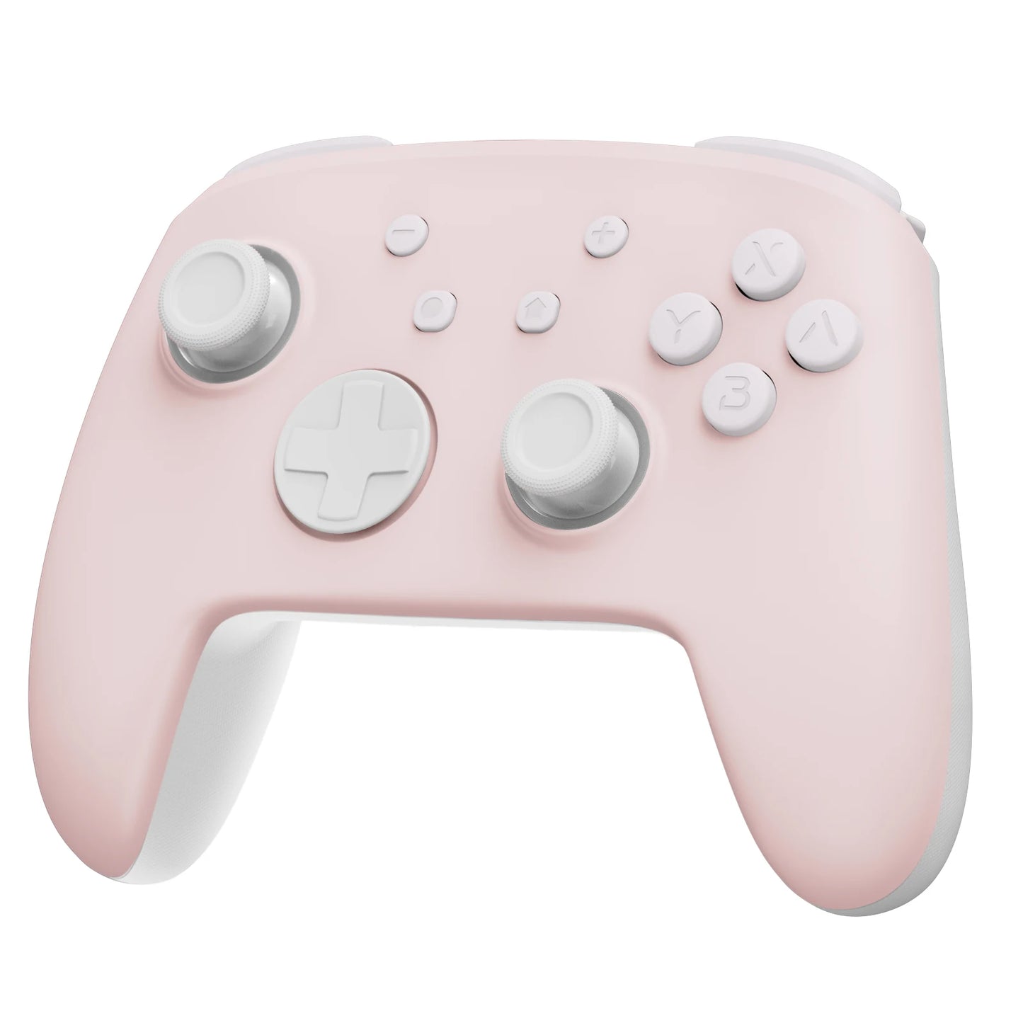 FUNLAB Switch 2 Pro Controller For Switch OLED/Lite/PC With Hall Effect/RGB/Paddle/Turbo Nintendo Luminous cat paw GamePad-pink