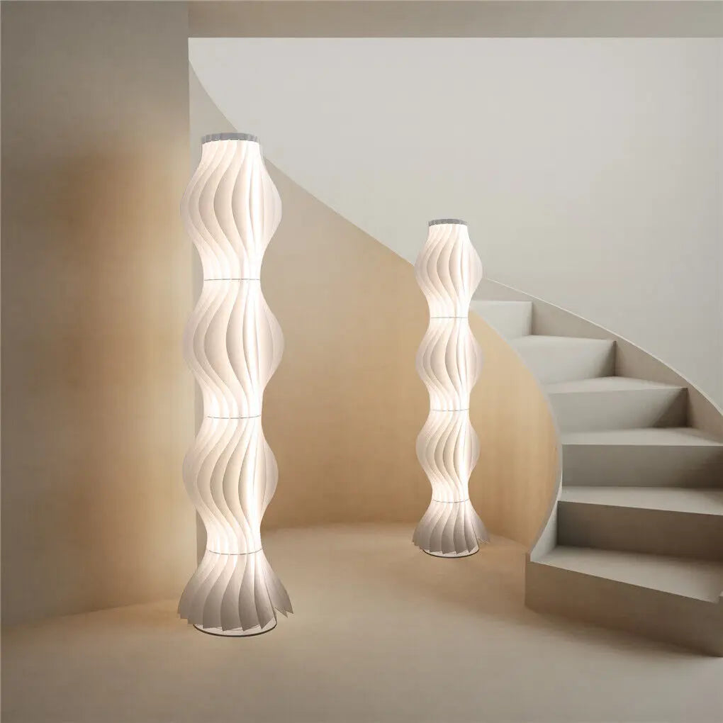 LUVODI Tall LED Floor Lamp Dimmable Decorative Standing Light for Home Corner Modern Simple Style