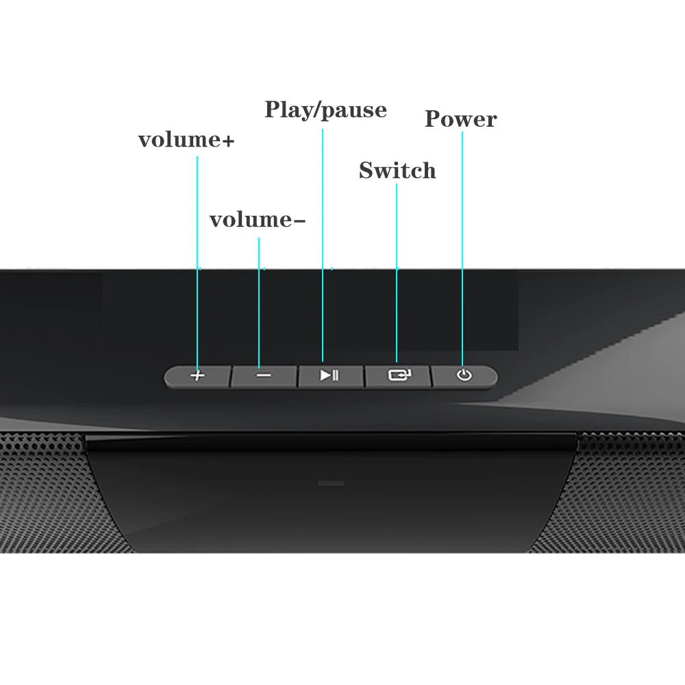 Home Theater Sound System Bluetooth Speaker Computer Speakers  TV Soundbar Box Subwoofer Radio Music Center Boom Box Colum