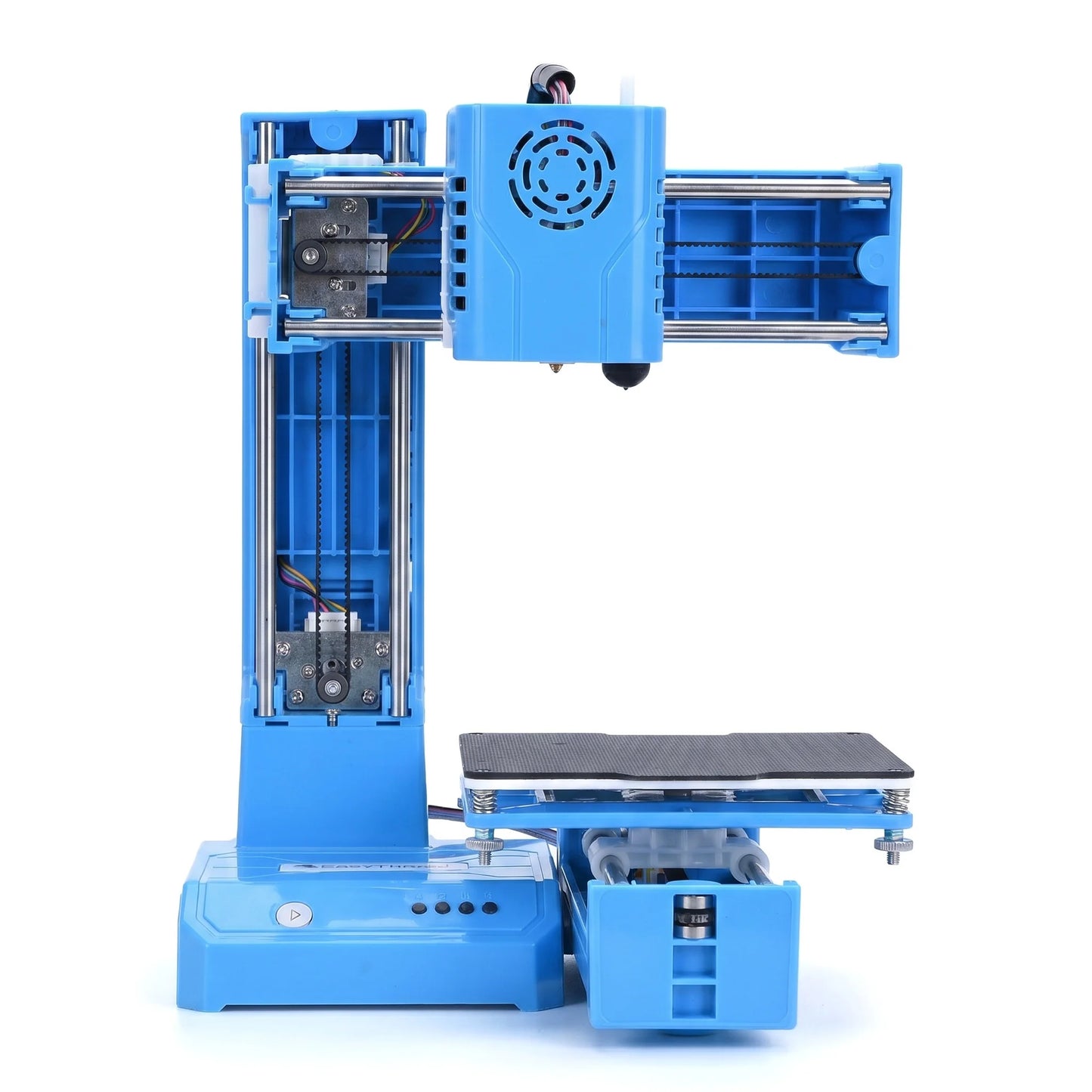 EasyThreed K9 Mini Desktop 3D Printer, Low Noise Single Cantilever Structure, PLA Filament Supported, Four Point Bed Leveling, Safety Design 3D Printer for Kids Family and DIY Enthusiasts